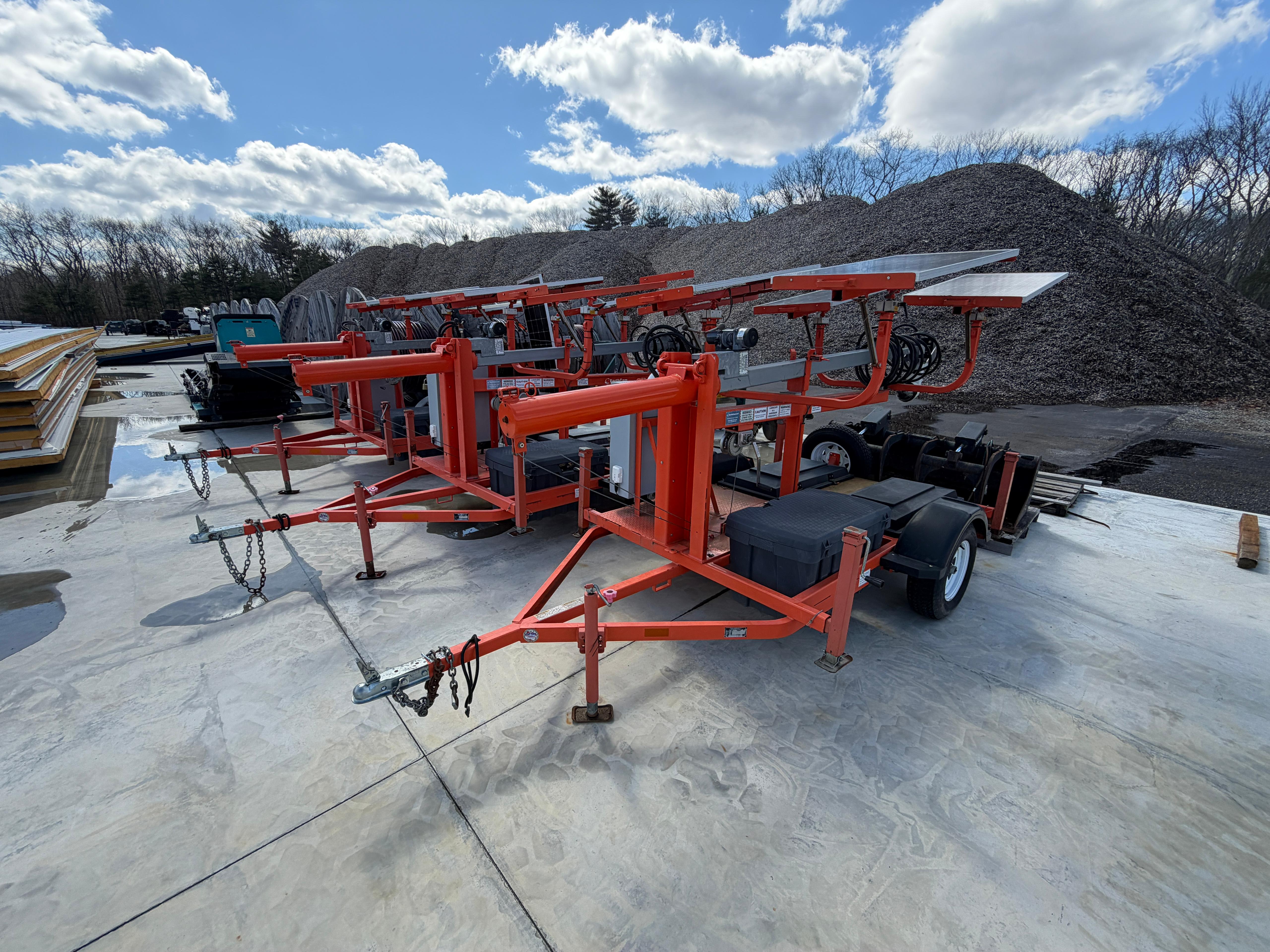 EarthCam Surveillance Trailer