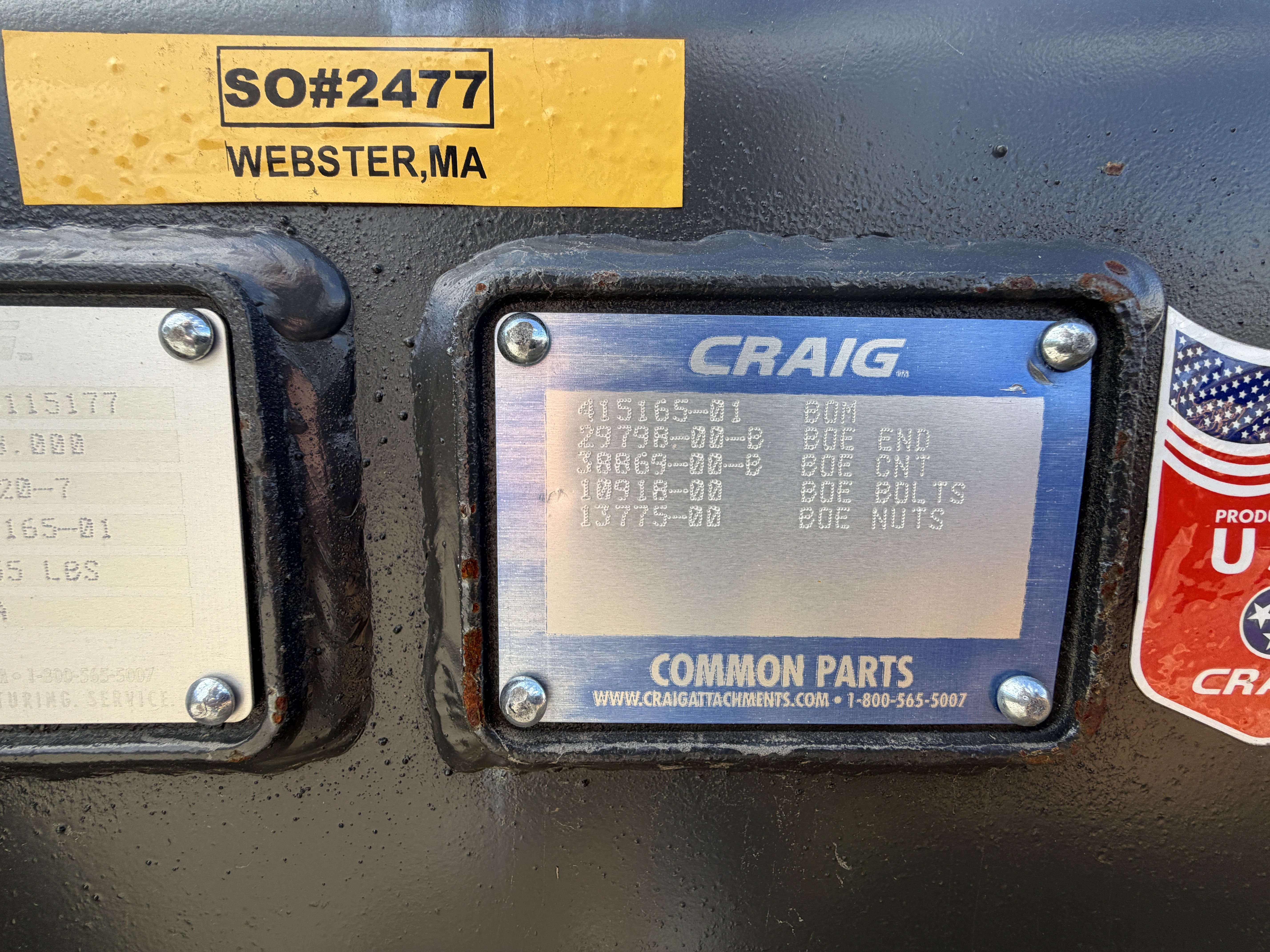 Craig Mfg WG Series Bucket — Providence, RI — $7,000 — photo 4