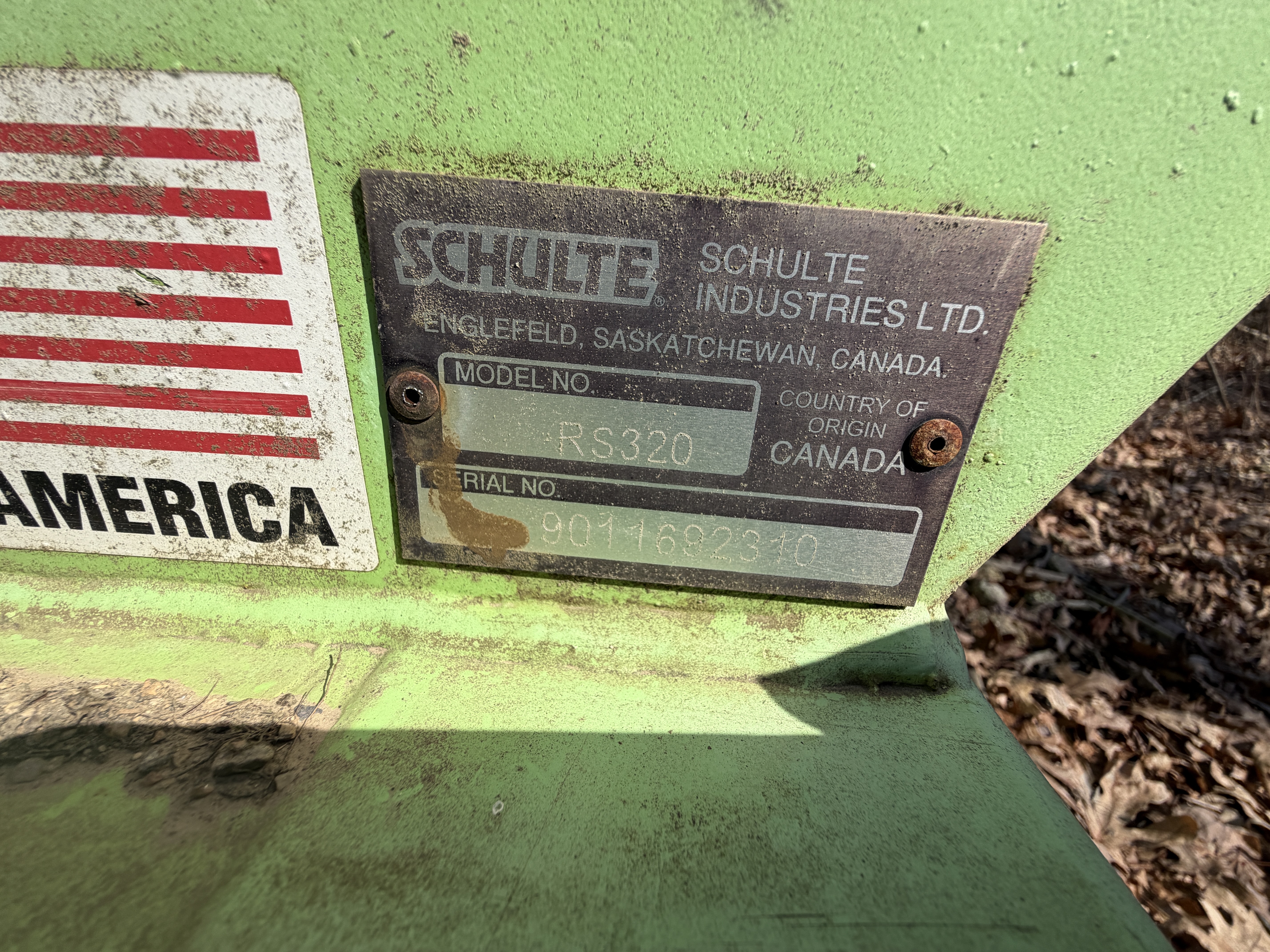 Schulte RS320 Rotary Cutter — Providence, RI — $20,000 — photo 9