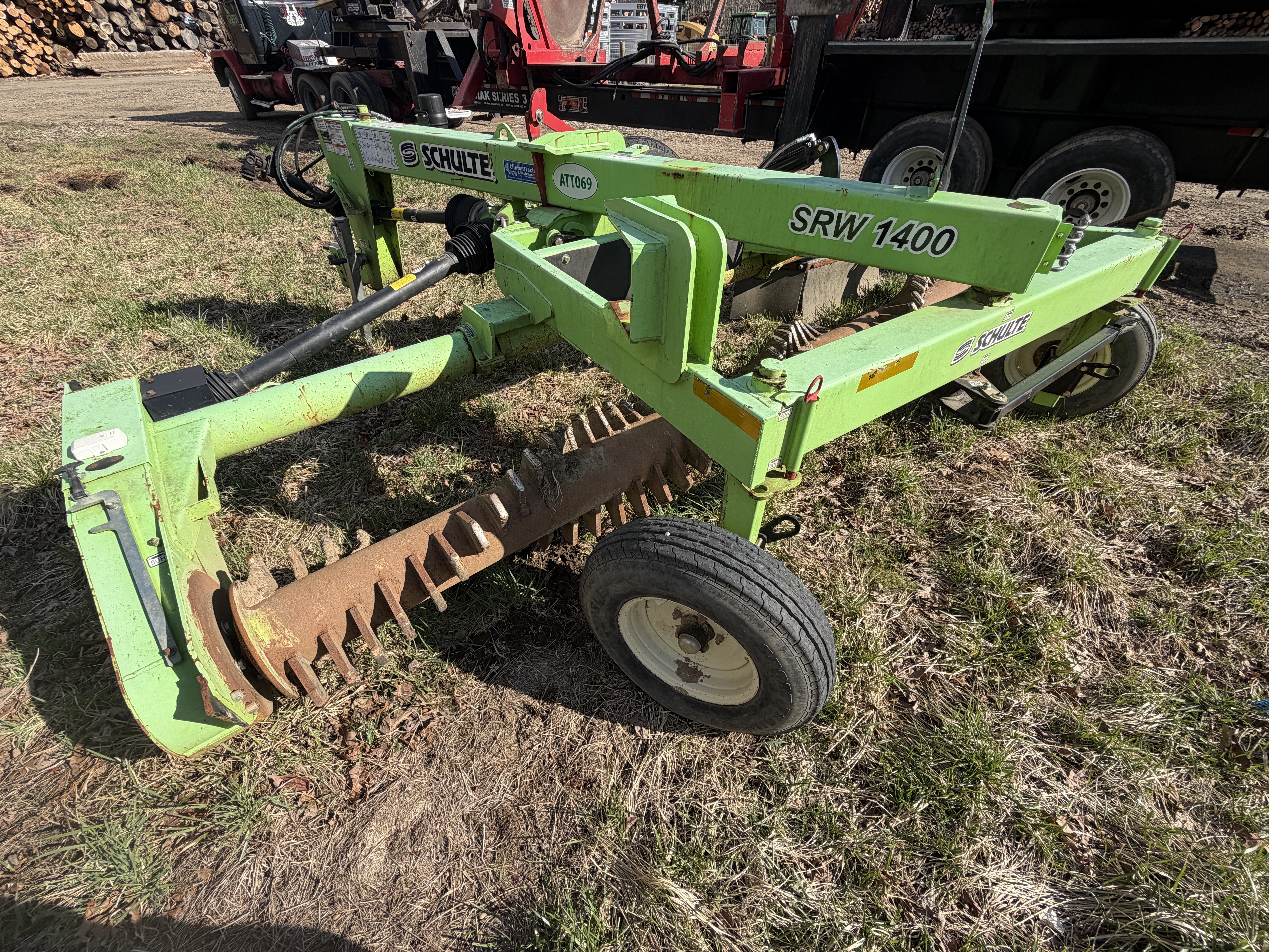 Schulte SRW 1400 Rock Rake — Providence, RI — $14,000 — photo 5